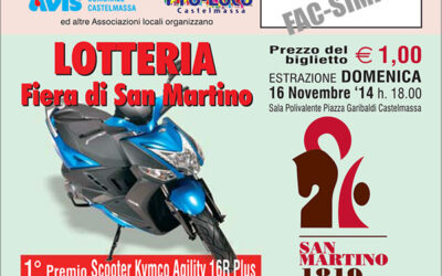 I NUMERI VINCENTI della Lotteria 196° Fiera di San Martino