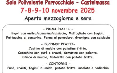 STAND GASTRONOMICO PARROCCHIA IN… FIERA!