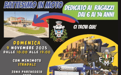 BATTESIMO IN MOTO ALLO STAND DEL BIG RIVER MOTO CLUB