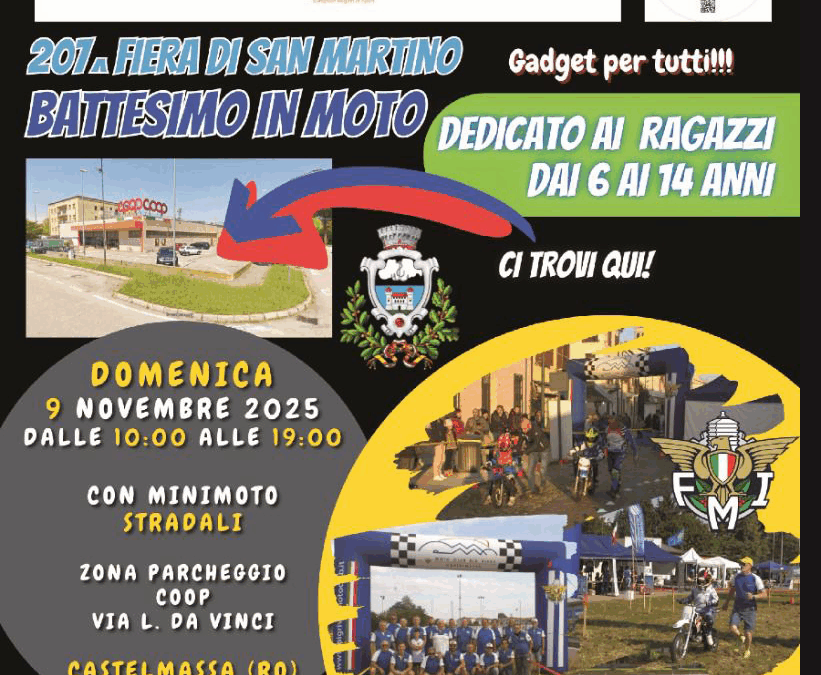 BATTESIMO IN MOTO ALLO STAND DEL BIG RIVER MOTO CLUB