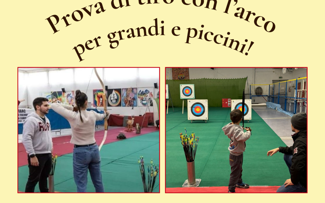 TIRO CON L’ARCO CON GLI ARCIERI DELLA RUPE