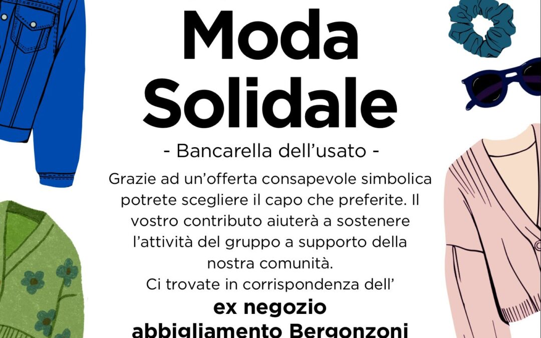 MODA SOLIDALE – BANCARELLA DELL’USATO